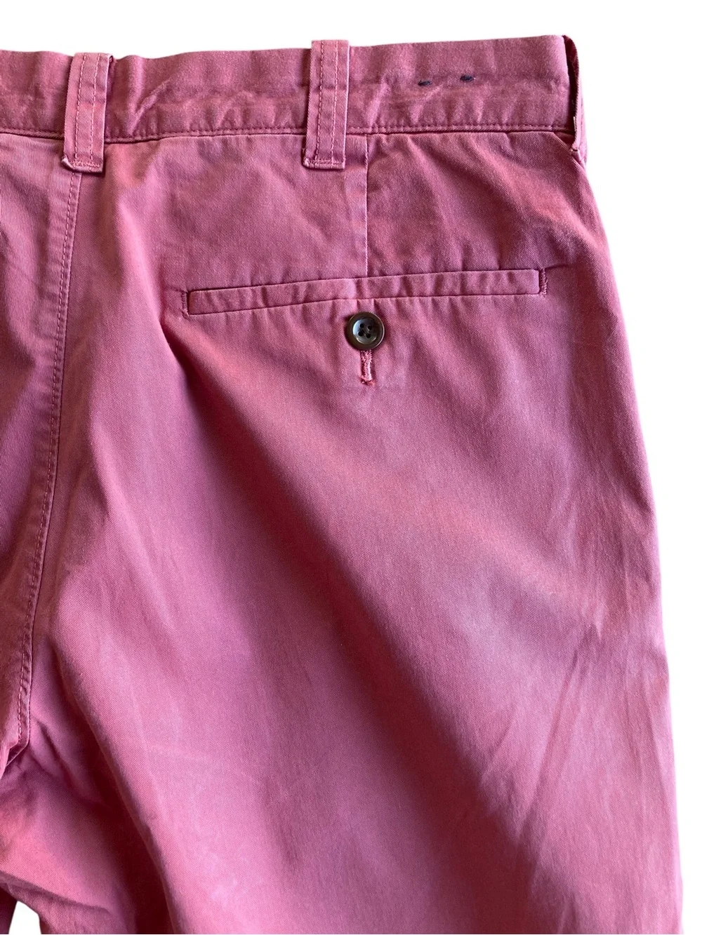 J.Crew Stretch Chino Shorts Men’s 30 Pink 10.5” Inseam Preppy Coastal